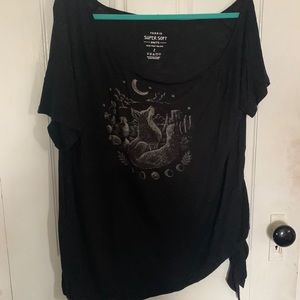 Torrid One Shoulder Tee
